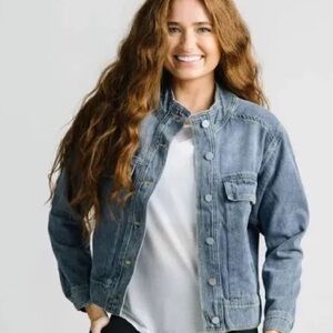 ZYIA Active Medium Wash Denim Jacket | NWOT!